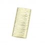 Plastic Clothing Ornament, 51x27  mm, Gold (10 pcs/pack) - 2