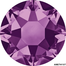 HotFix Crystals - 2078 - Hotfix Crystals 2078, Size: SS34, Color: Amethyst (144 pcs/pack)