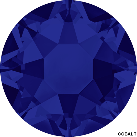 Hotfix Crystals 2078, Size: SS34, Color: Cobalt (144 pcs/pack)