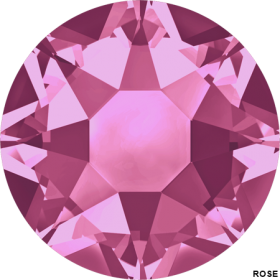 HotFix Crystals - 2078 - Hotfix Crystals 2078, Size: SS34, Color: Rose (144 pcs/pack)