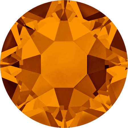 Cristale de Lipit 2078, Marimea: SS34, Culoare: Tangerine (144 buc/pachet) 