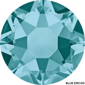 HotFix Crystals - 2078 - Hotfix Crystals 2078, Size: SS34, Color: Blue-Zircon (144 pcs/pack)