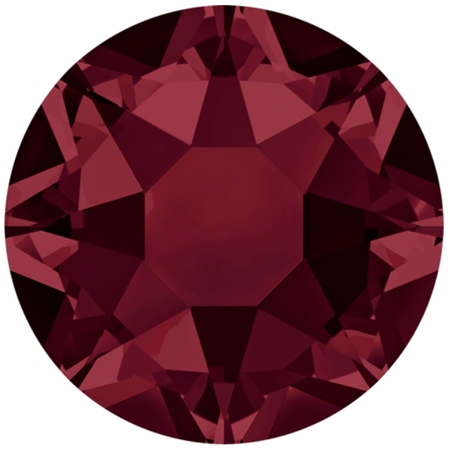 Cristale de Lipit 2078, Marimea: SS34, Culoare: Burgundy (144 buc/pachet) 