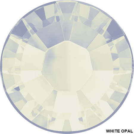 Hotfix Crystals 2078, Size: SS34, Color: White Opal (144 pcs/pack)