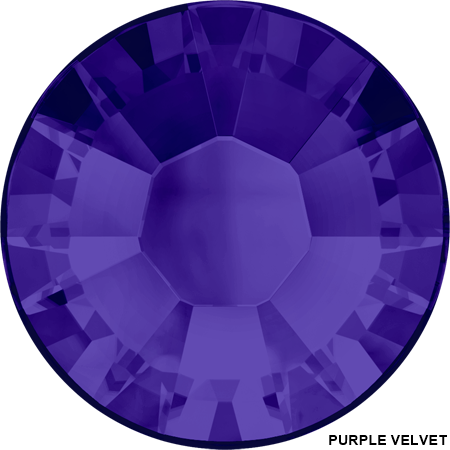 Hotfix Crystals 2078, Size: SS34, Color: Purple Velvet(144 pcs/pack)