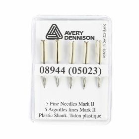 Plastic Tag Pins, Tagging Guns and Needles - Avery Dennison Fine Fabric Needles (5 pcs/box)