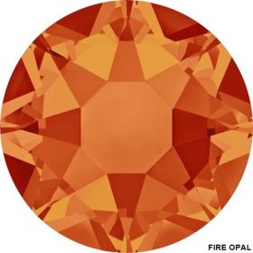 Swarovski - Hotfix Crystals 2078, Size: SS34, Color: Fire Opal (144 pcs/pack)