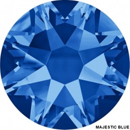 Hotfix Crystals 2078, Size: SS34, Color: Majestic Blue (144 pcs/pack)