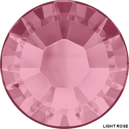 Hotfix Crystals 2078, Size: SS34, Color: Light Rose(144 pcs/pack)