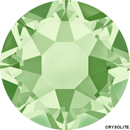Cristale de Lipit 2078, Marimea: SS20, Culoare: Chrisolite (144 buc/pachet) 