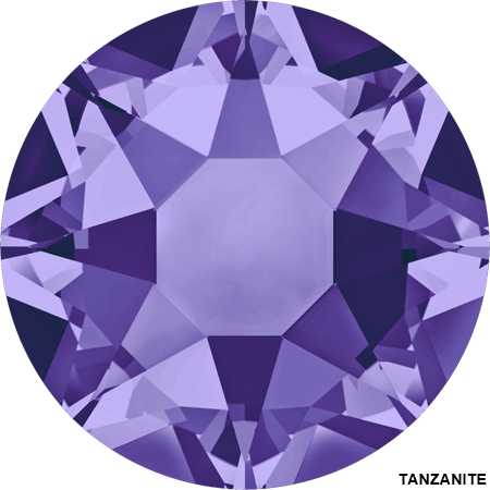 Hotfix Crystals 2078, Size: SS20, Color: Tanzanite(144 pcs/pack)