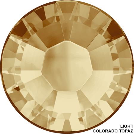 Cristale de Lipit 2078, Marimea: SS20, Culoare: Light Colorado Topaz (144 buc/pachet) 