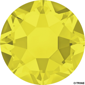 Swarovski HotFix Crystals - Hotfix Crystals 2078, Size: SS20, Color: Citrine(144 pcs/pack)