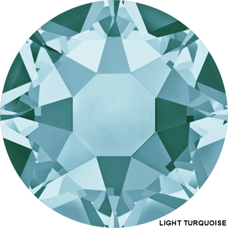 Cristale de Lipit 2078, Marimea: SS20, Culoare: Light Turquoise (144 buc/pachet) 