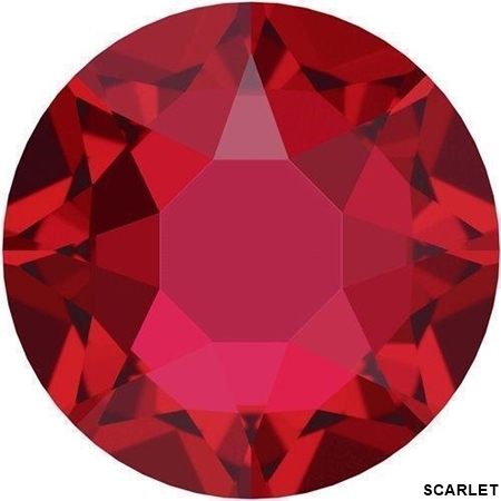 Cristale de Lipit 2078, Marimea: SS20, Culoare: Scarlet (144 buc/pachet) 