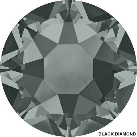 Cristale de Lipit 2078, Marimea: SS20, Culoare: Black Diamond (144 buc/pachet) 