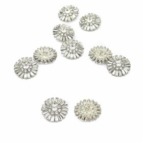 Shank Buttons, 20.3 mm (25 pcs/pack) Code: 1870Z/32 - Shank Buttons with Rhinestones, Size 25 mm (10 pcs/pack) Code: BT1209