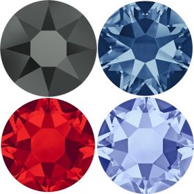 Swarovski - Hotfix Crystals 2078, Size: SS16, Color: COLOR-AB (144 pcs/pack)