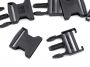 Plastic Trident Buckle, 40 mm, Black (5 pcs/pack) - 1