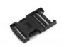 Plastic Trident Buckle, 40 mm, Black (5 pcs/pack) - 2