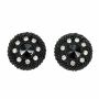 Shank Buttons with Rhinestones, Size 45 mm (10 pcs/pack) Code: BT0738 - 1