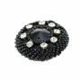 Shank Buttons with Rhinestones, Size 45 mm (10 pcs/pack) Code: BT0738 - 2