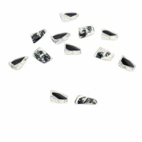 Buttons - Sale - Plastic Shank Buttons, Size: 28L (100 pcs/pack)Code: 0315-6518