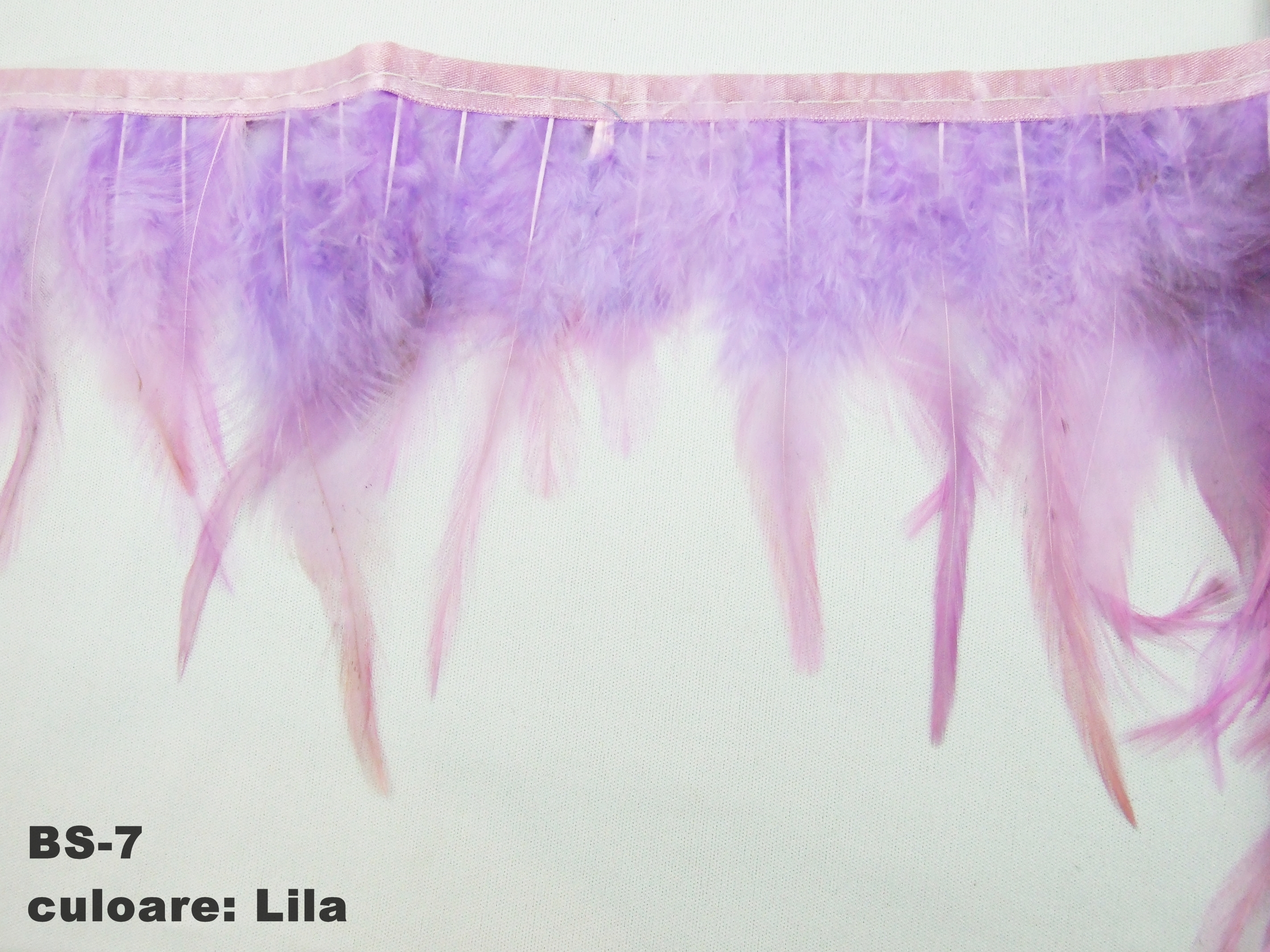 Banda din Pene/Fulgi Curcan, latime 10 cm (5 metri/buc) Cod: BS7 - 16