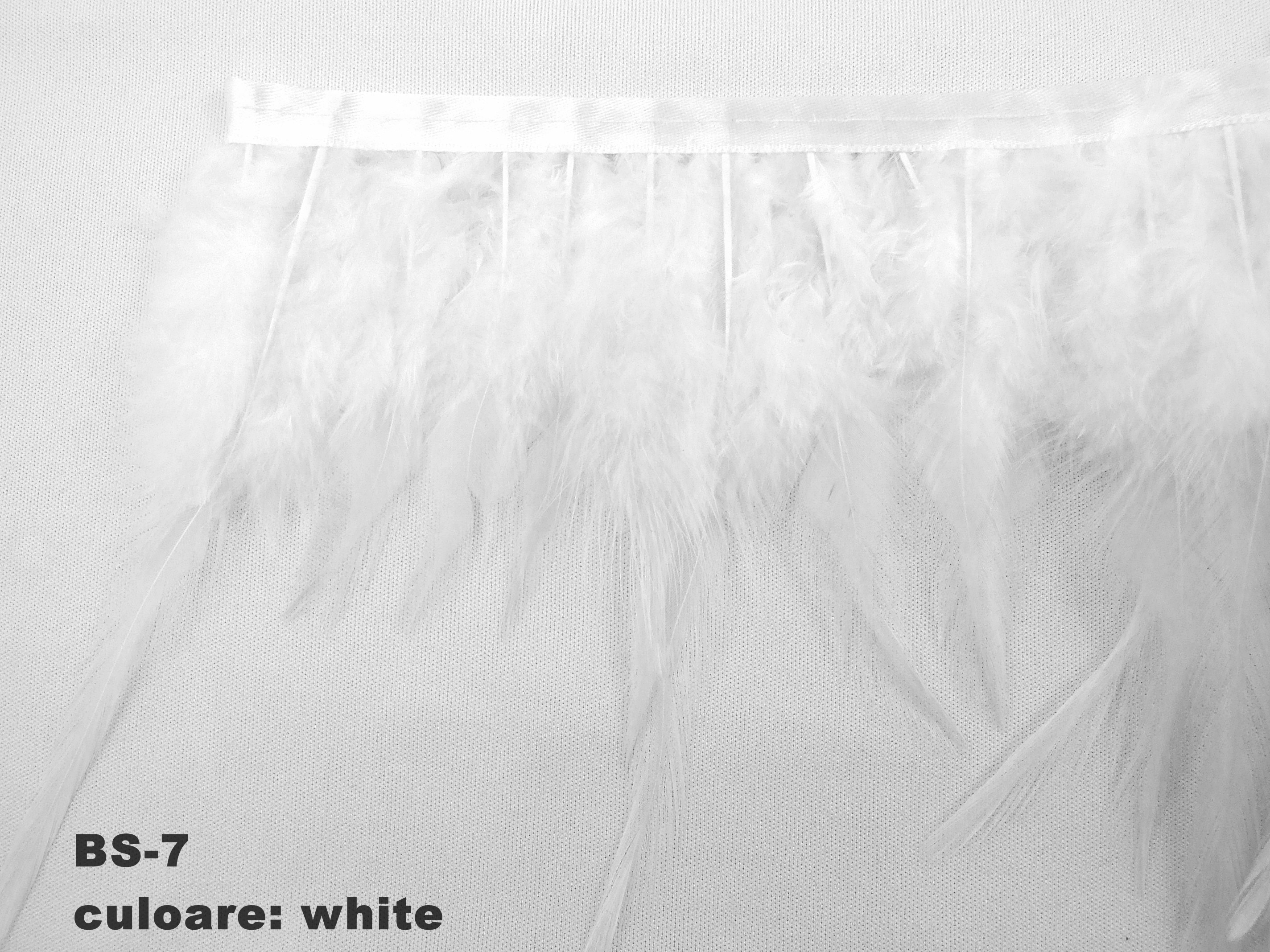 Banda din Pene/Fulgi Curcan, latime 10 cm (5 metri/buc) Cod: BS7 - 18