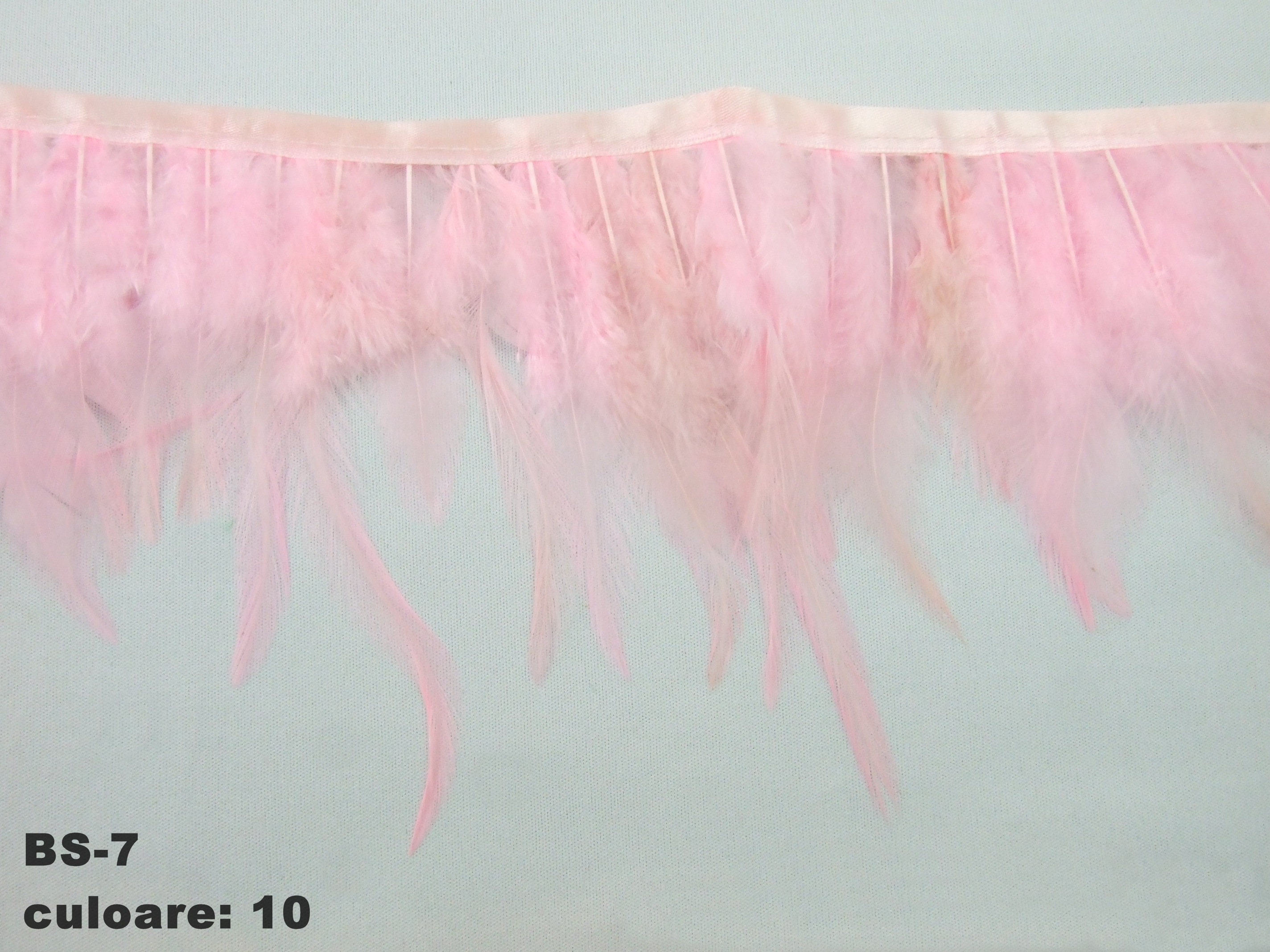 Banda din Pene/Fulgi Curcan, latime 10 cm (5 metri/buc) Cod: BS7 - 2