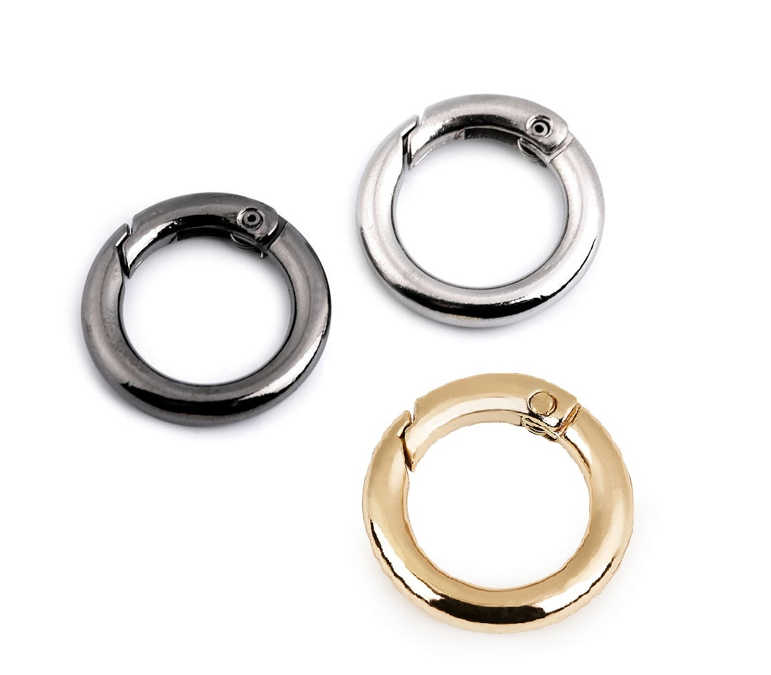 Metal Ring Shaped Carabiner, 16 mm (10 pcs/pack)Code: 780782