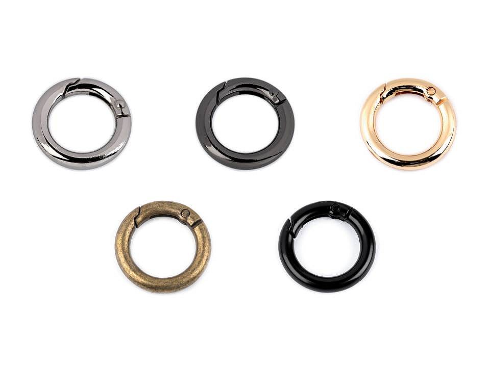 Metal Ring Shaped Carabiner, 18 mm (10 pcs/pack)Code: 750722