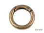 Metal Ring Shaped Carabiner, 18 mm (10 pcs/pack)Code: 750722 - 6
