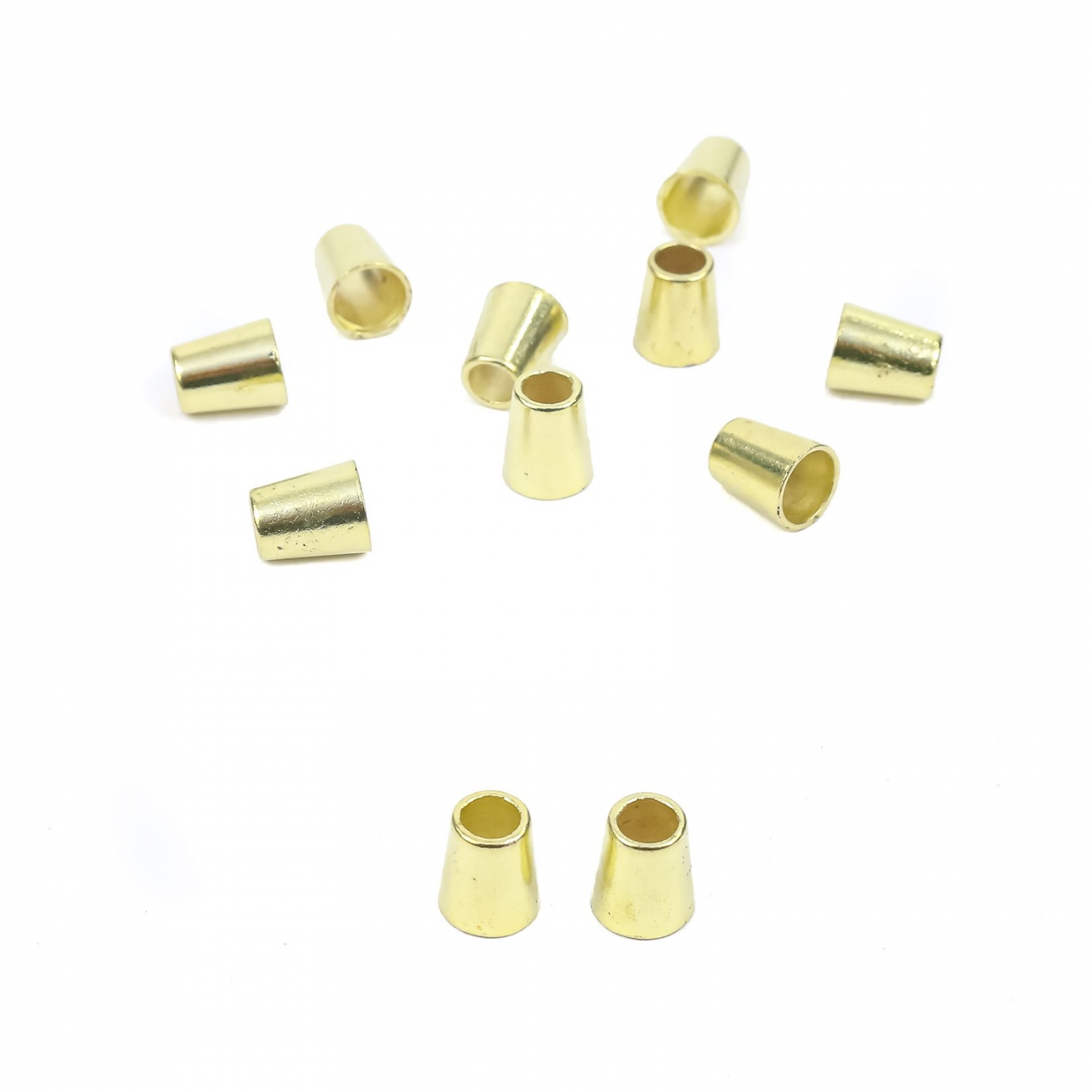 Metal Cord End Toggles (100 pcs/bag) Code: MTL113