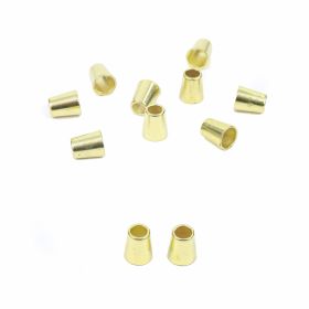 Cord End Stopper - Metal Cord End Toggles (100 pcs/bag) Code: MTL113