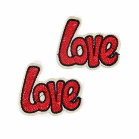 Embleme Termoadezive, LOVE (12 buc/pachet) Cod: EMB01