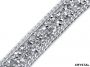Iron-on Trim/Border with Rhinestones and Chain (9 m/roll)Cod: 520176 - 3