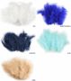 Decorative Ostrich Feathers, length: 9 - 16 cm (1 pack) - 3