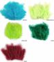 Decorative Ostrich Feathers, length: 9 - 16 cm (1 pack) - 6