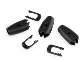 Carabine metalice si plastic - Glisor din plastic pentru snur,  Ø8 mm (20 bucati/pachet) Cod:  840474