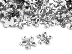 Opaque Glass Beads, White (100 gr/bag) - Sew-on Rhinestones, Size: 11 mm (500 pcs/pack) Code: 220689