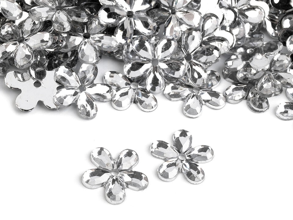 Sew-on Rhinestones, Size: 11 mm (500 pcs/pack) Code: 220689