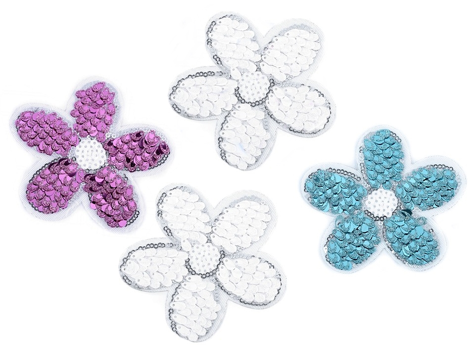 Iron-On Patch with Sequins (10 pcs/pack)Code: 400014