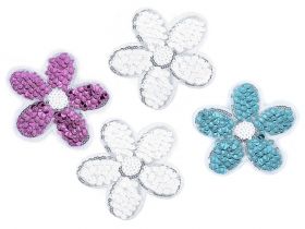 Decorations - Iron-On Patch with Sequins (10 pcs/pack)Code: 400014