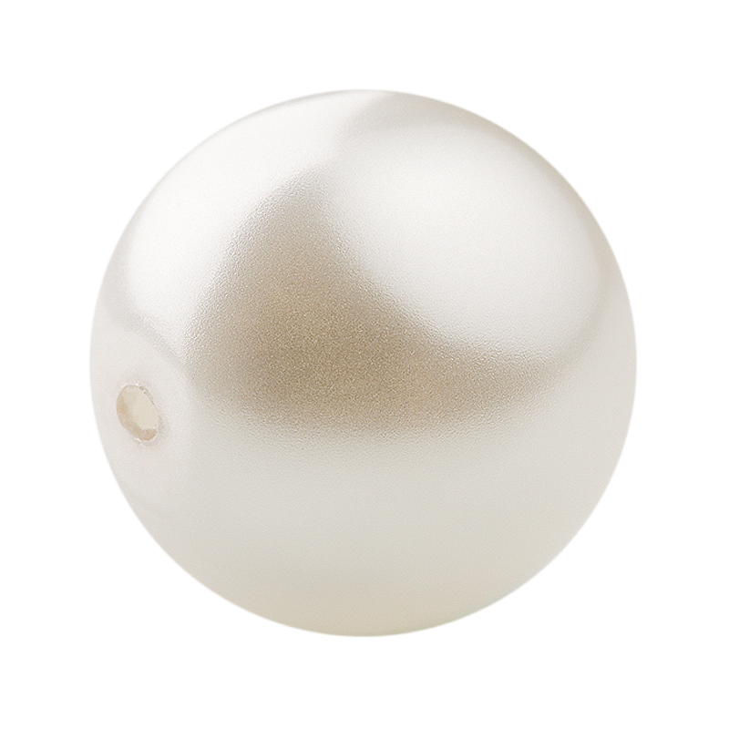 Perle Rotunde Preciosa, Culori: Alb, Crem, 10mm (50 buc/pachet) Cod: 10011-10mm