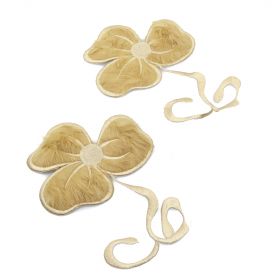 Garmet Application  - Iron-On Patch, Flower, 18.5 x 14 cm (5 pair/pack) Code: F10979