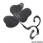 Iron-On Patch, Flower, 18.5 x 14 cm (5 pair/pack) Code: F11161 - 3