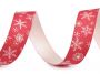 Cotton Ribbon with Snow Flakes, width 15 mm (13.5 meters/roll)Code: 430565 - 5