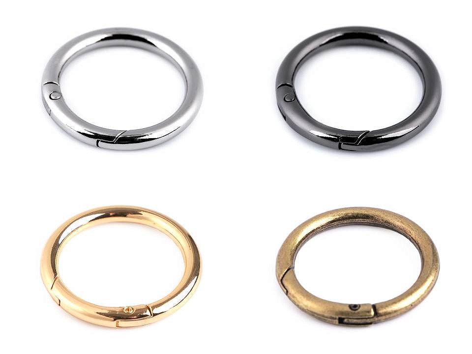 Metal Ring Shaped Carabiner, 32 mm (10 pcs/pack)Code: 790502