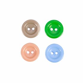 Plastic Buttons - 2 Holes Buttons (50 pcs/bag)Code: 0315-2129/44